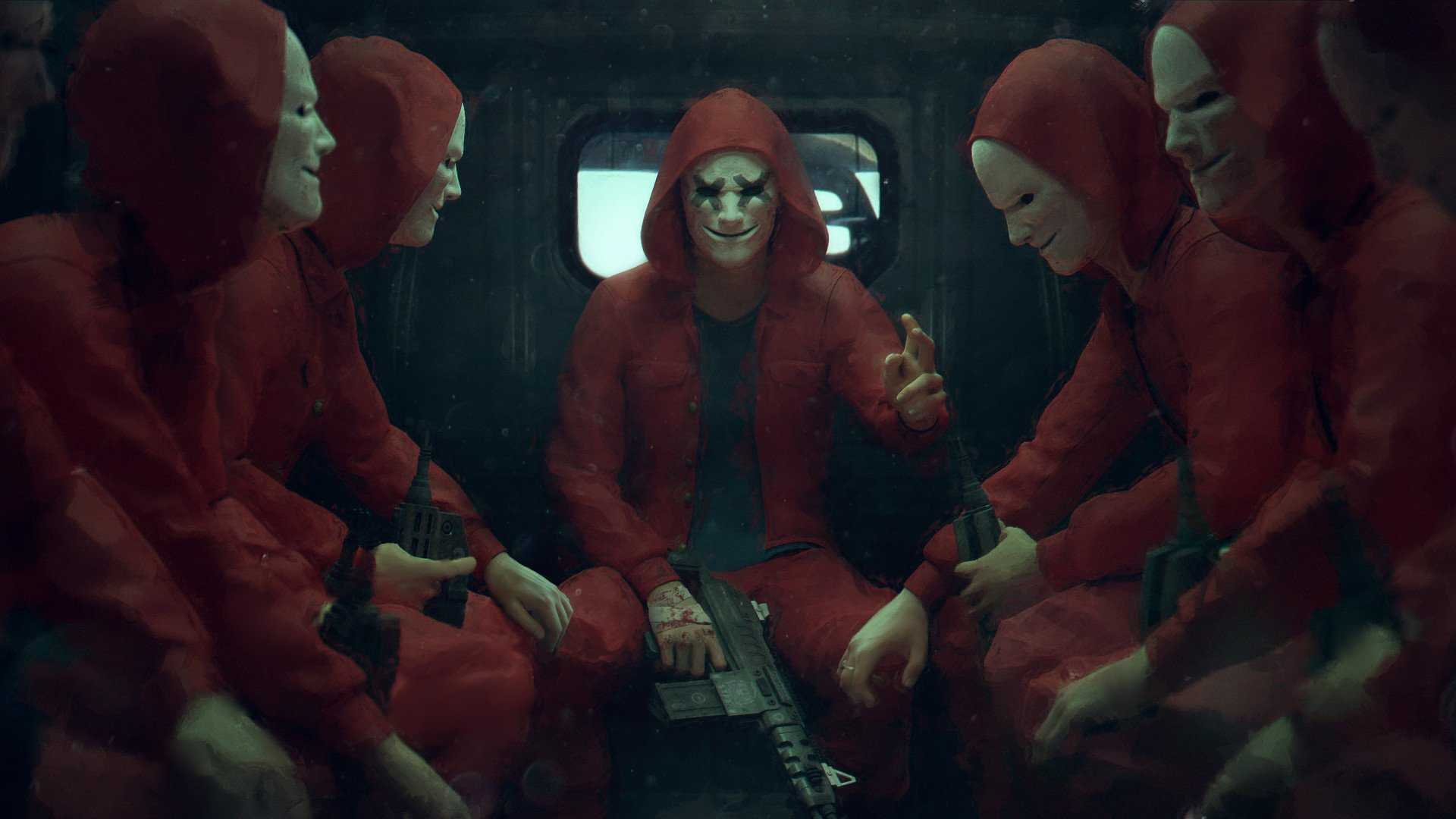 1920x1080 Heist Van 4K HD Wallpaper (1920x1080)