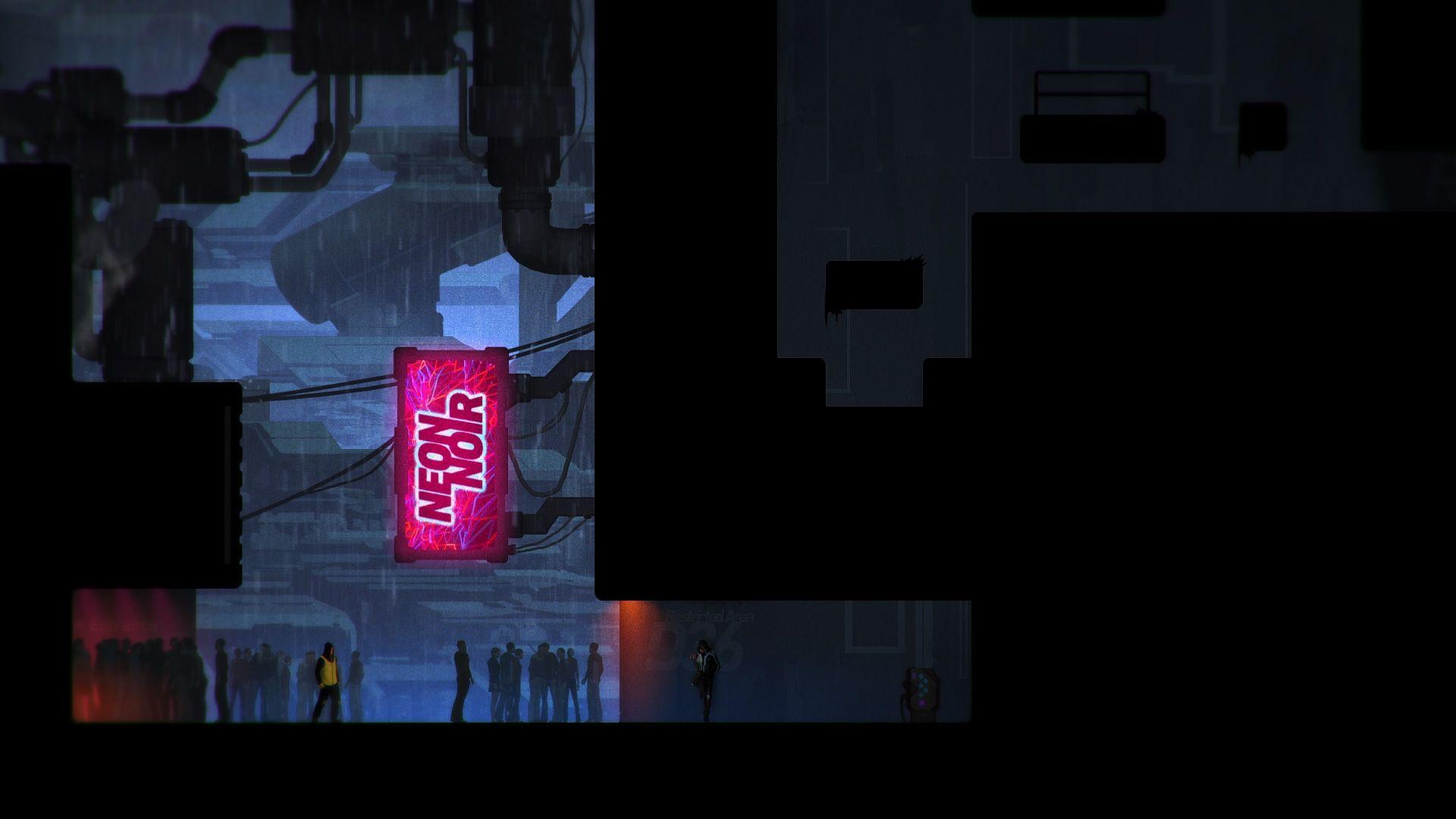 1920x1080 Neon Noir image