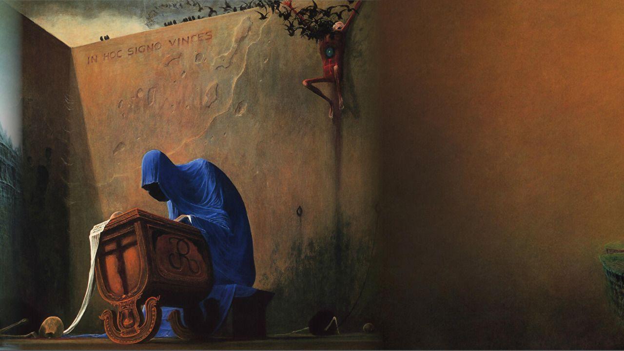 1280x720 Zdzisław Beksiński paintingsx768