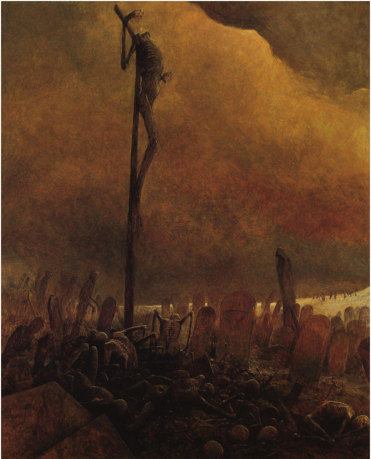 1443x1784 Zdzisław Beksiński Wallpaper HD / Desktop and Mobile Background
