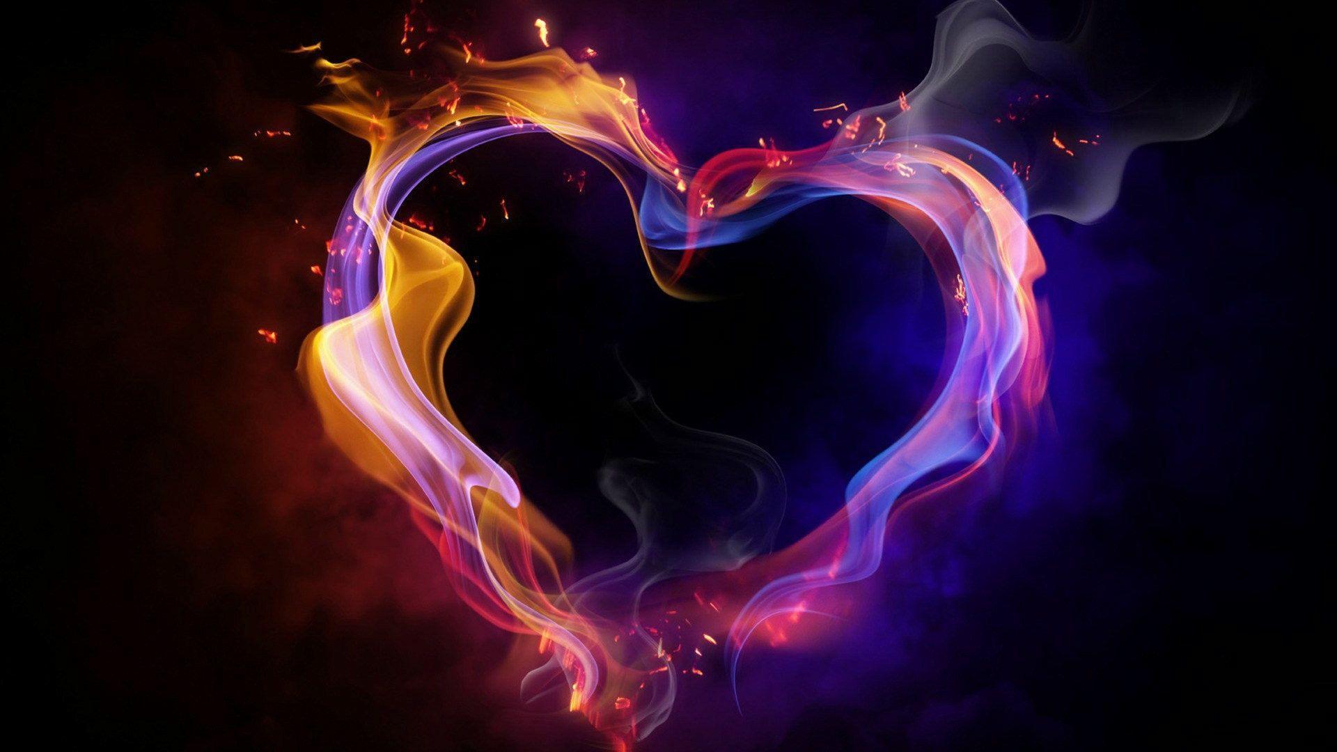 1920x1080 Cool Heart Wallpaper
