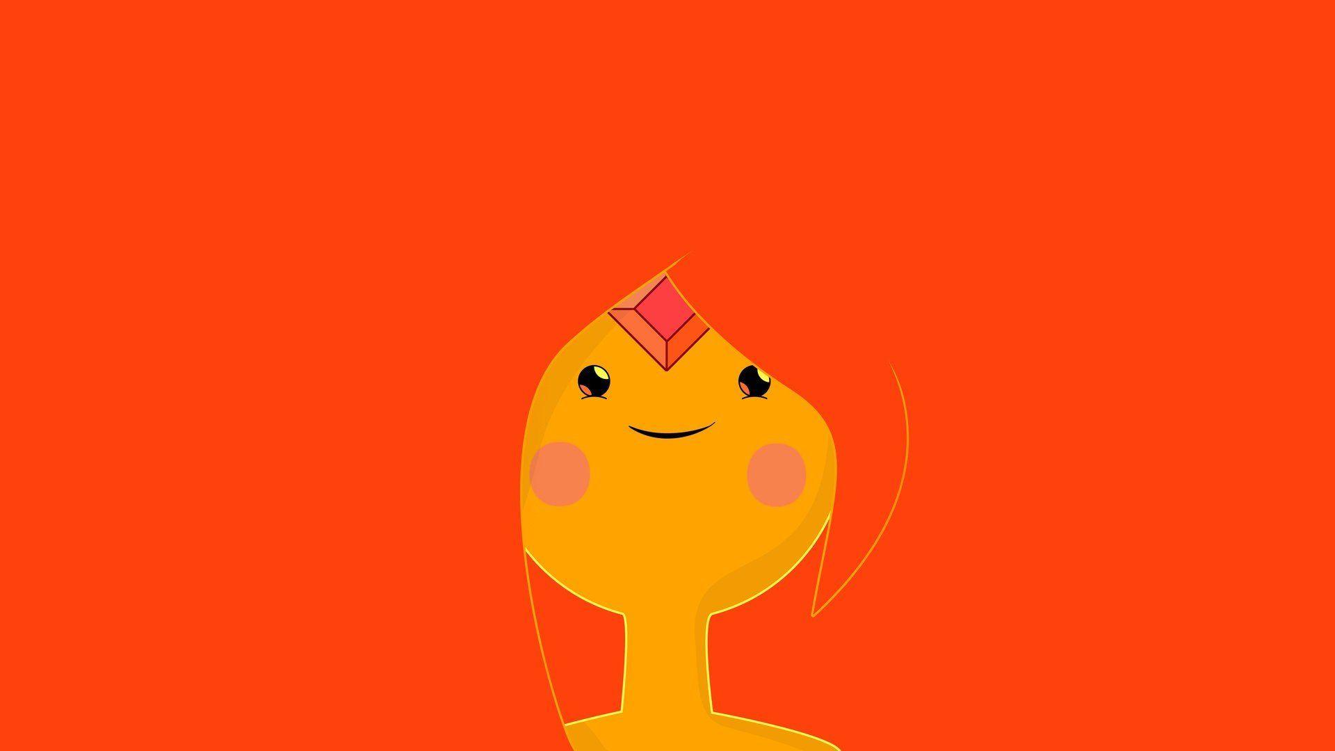 1920x1080 Adventure Time, Flame Princess, Minimalism HD Wallpaper / Desktop