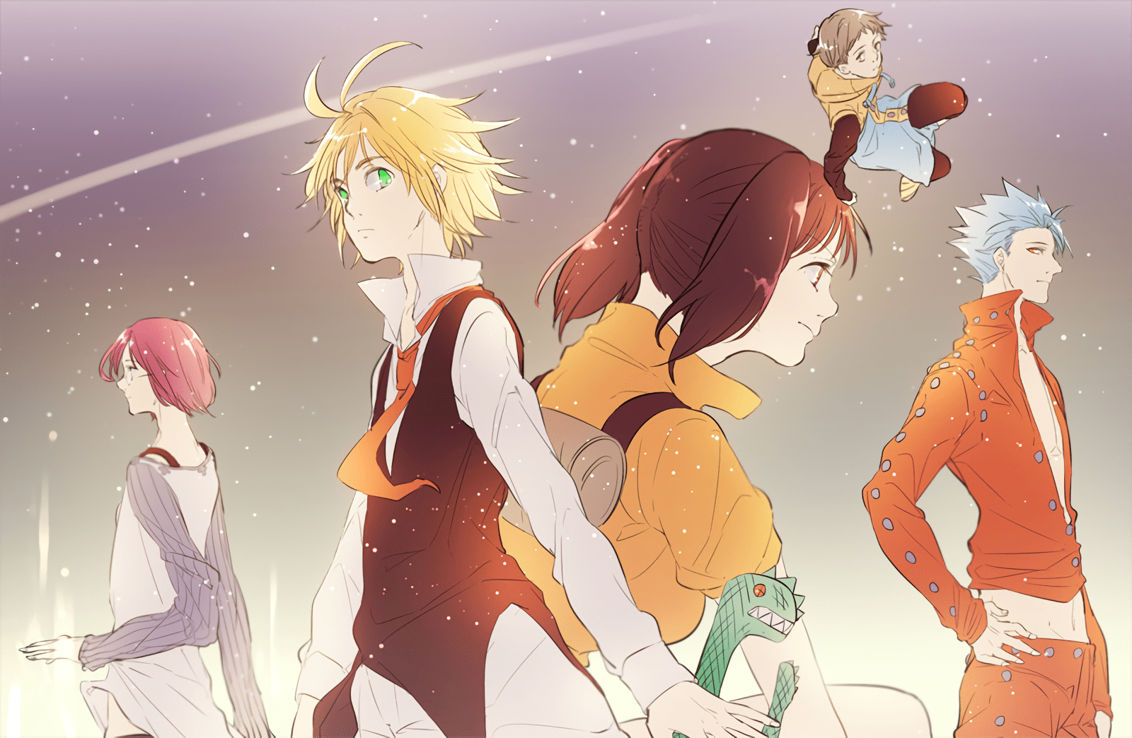 1600x1044 King (The Seven Deadly Sins) HD Wallpaper
