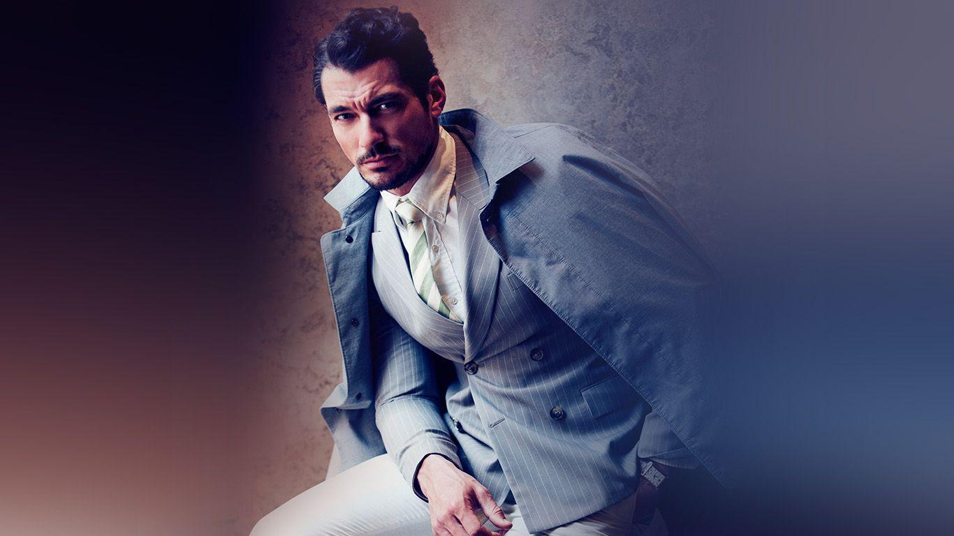 1366x768 Wallpaper for desktop. man boy model handsome
