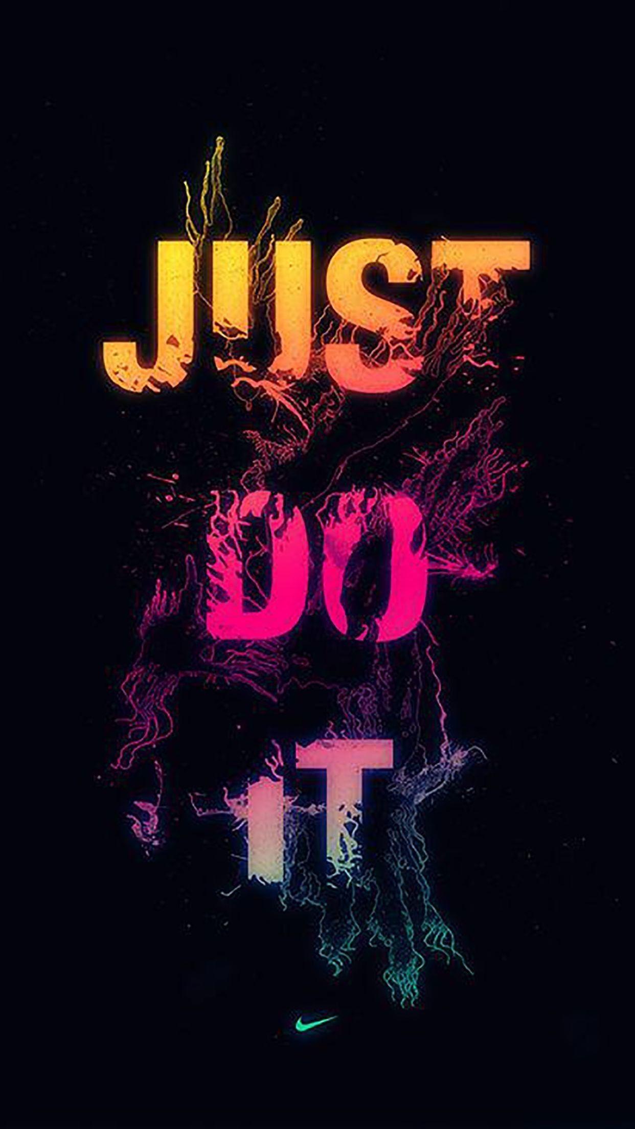 1242x2208 Nike Quotes iPhone Wallpaper