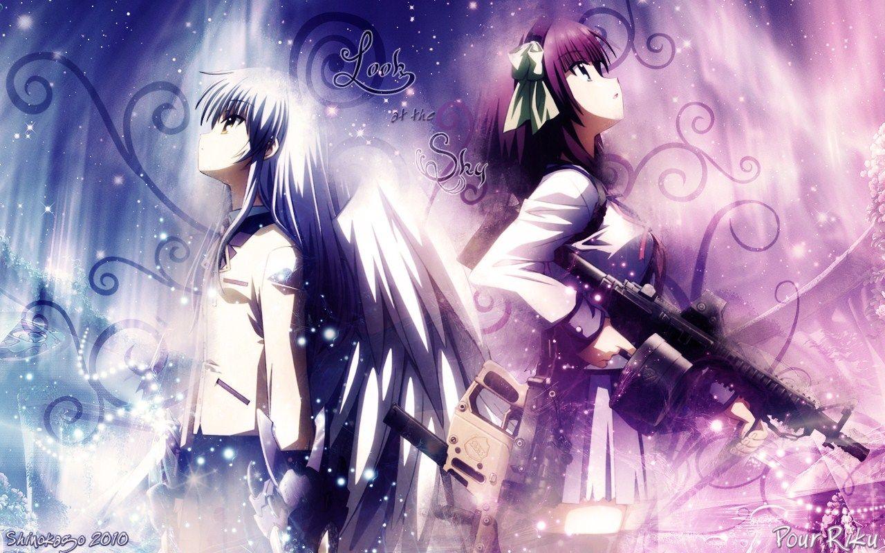1280x800 Anime Angel Beats! wallpaper (Desktop, Phone, Tablet)