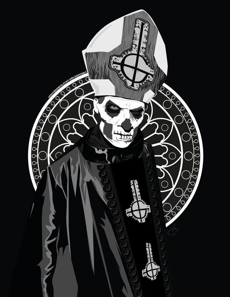 800x1034 Ghost Wallpaper