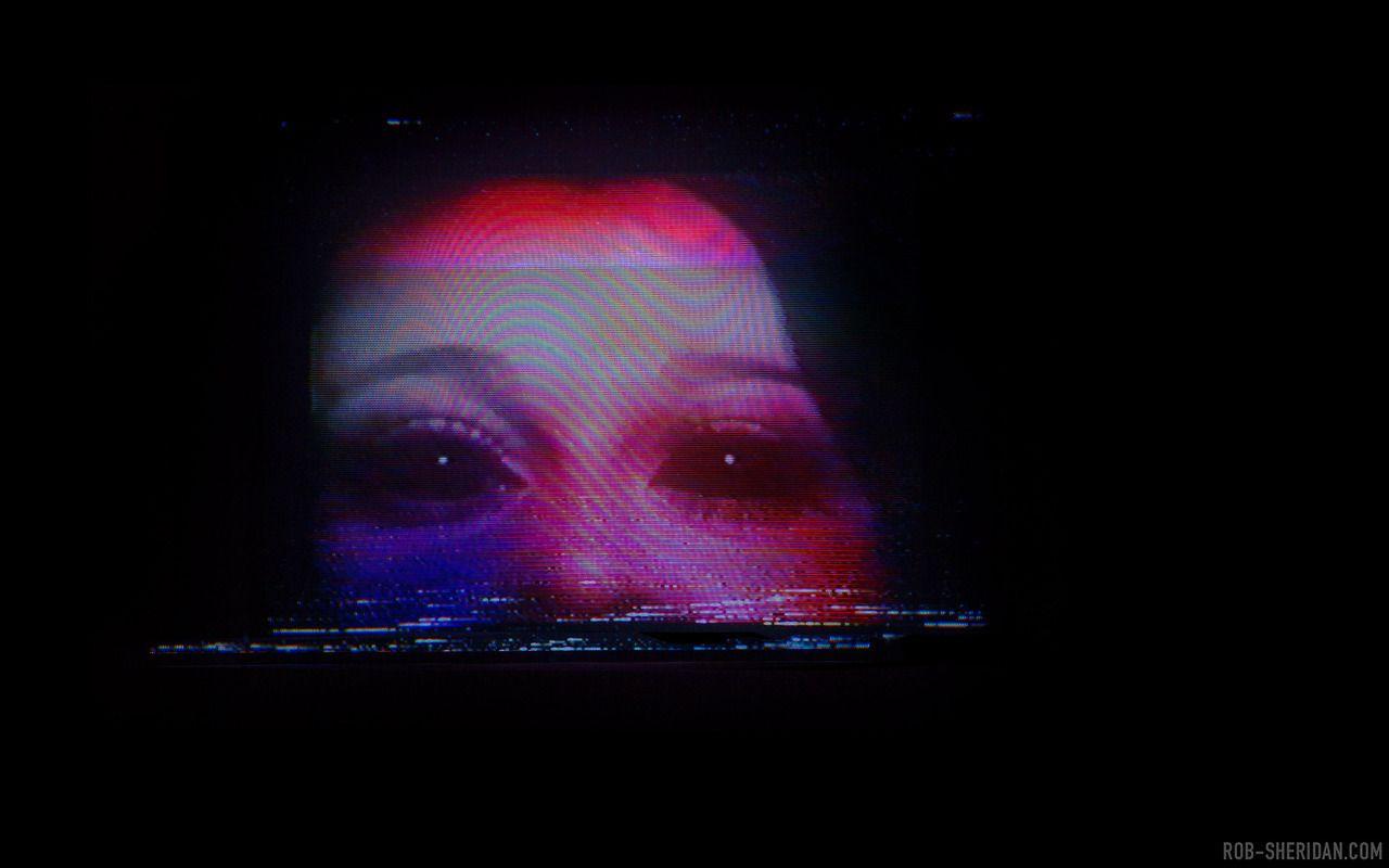 1280x800 Rob Sheridan Horror Glitch