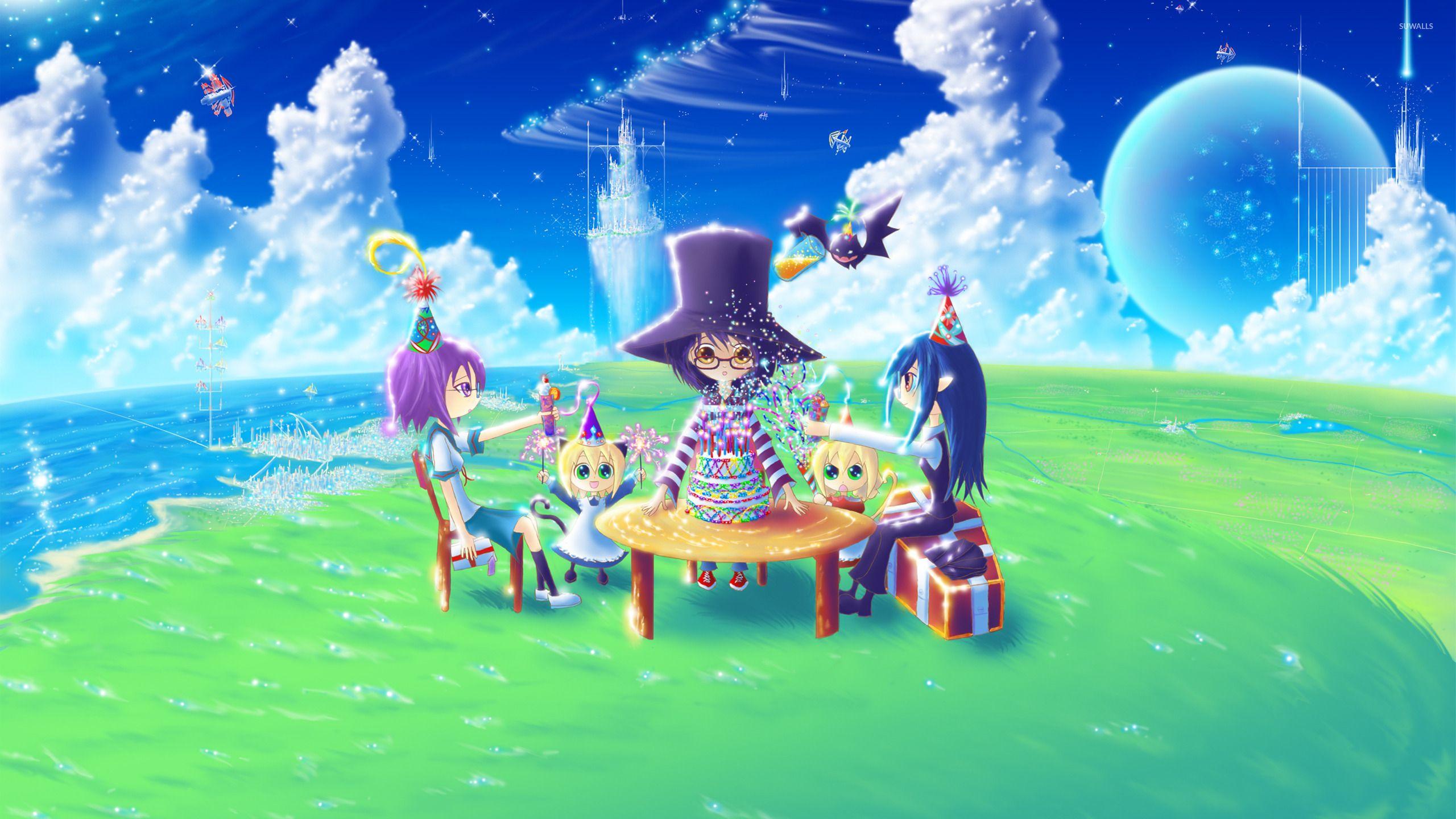 2560x1440 Birthday party wallpaper wallpaper