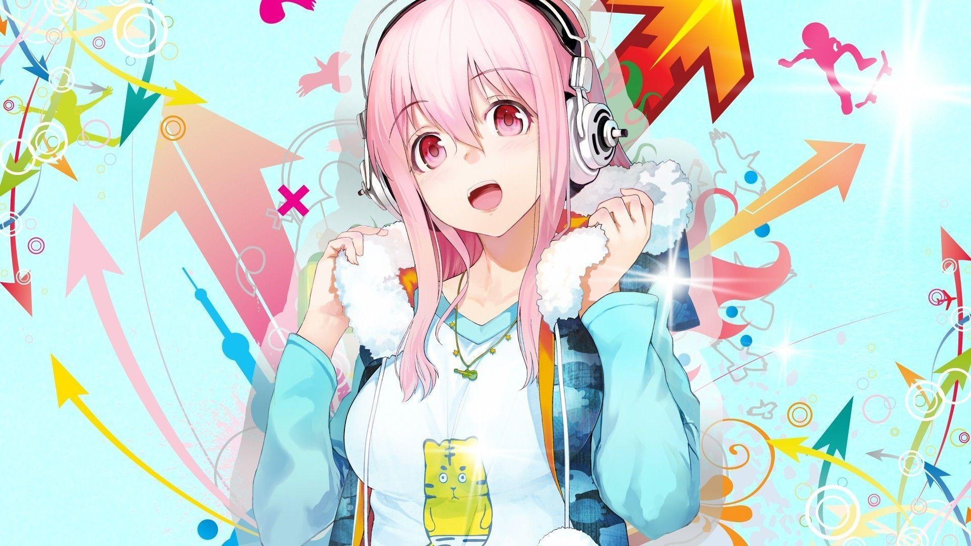 1920x1080 Super Sonico, Anime, Anime Girls, Big Boobs Wallpaper HD