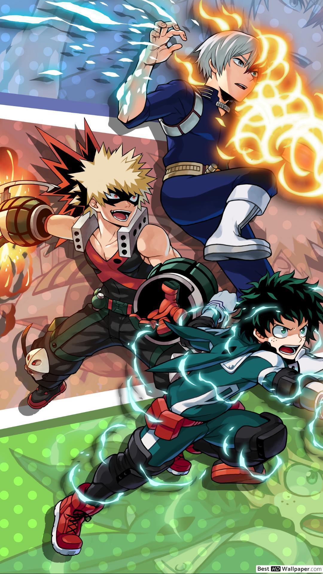 Featured image of post Bakugo Deku And Todoroki Fight : After deku and kacchan left shoto behind to go fight villains.