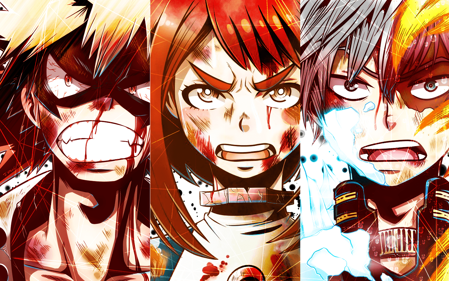 1440x900 Bakugo Background