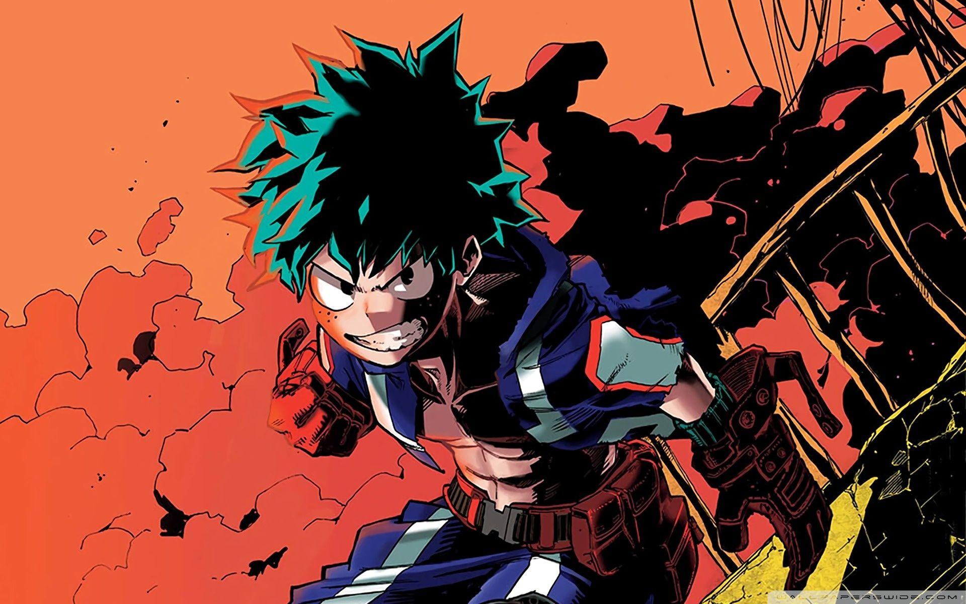 1920x1200 Izuku Midoriya Ultra HD Desktop Background Wallpaper for 4K UHD TV