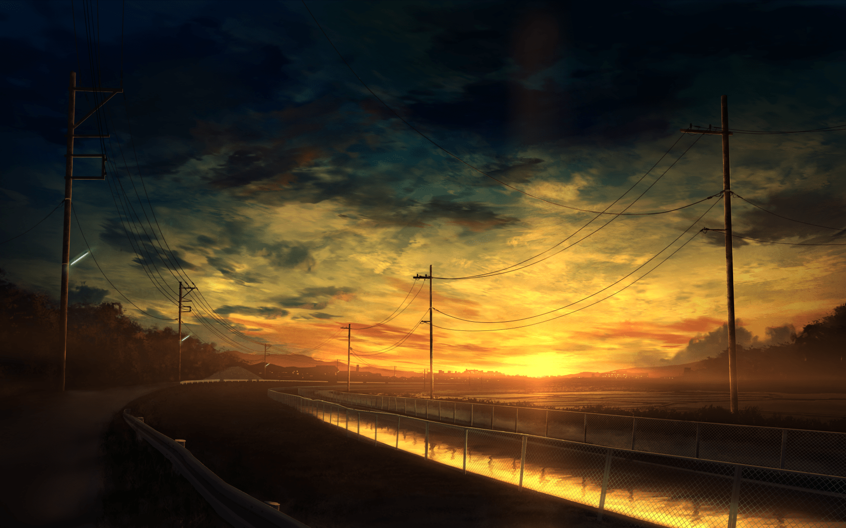 Anime Road Wallpapers - Top Free Anime Road Backgrounds - WallpaperAccess