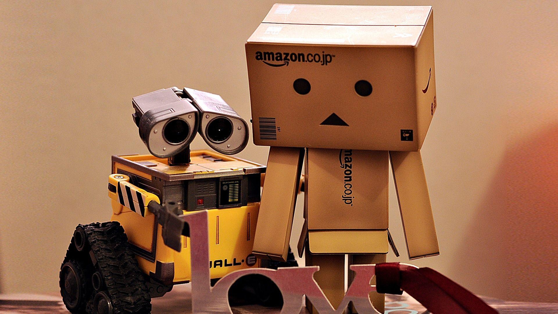 1920x1080 Full HD Wallpaper Wall E Robot Sad Box Toy, Desktop Background HD