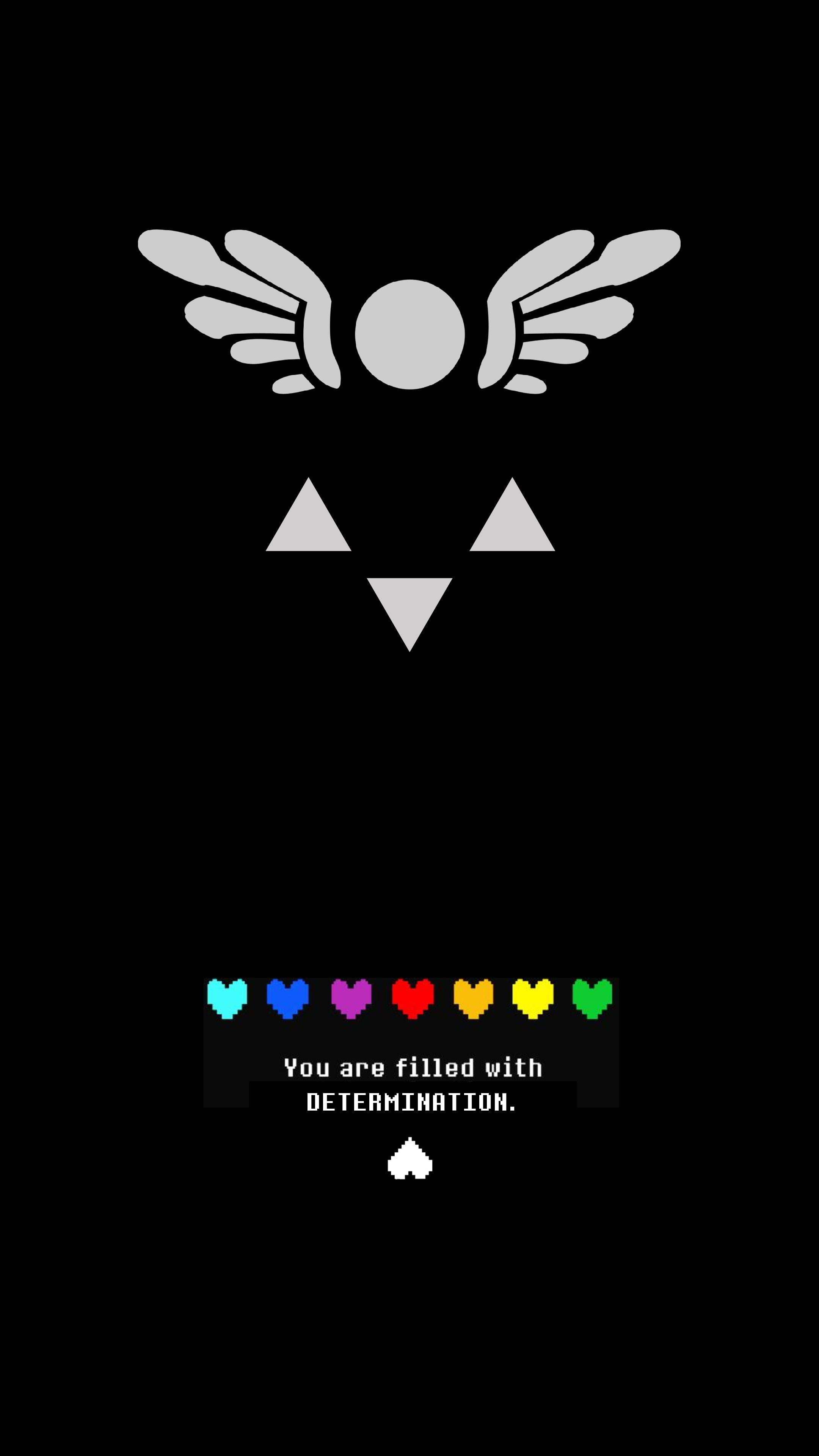 2160x3840 I made an undertale wallpaper because I couldn't find one that I