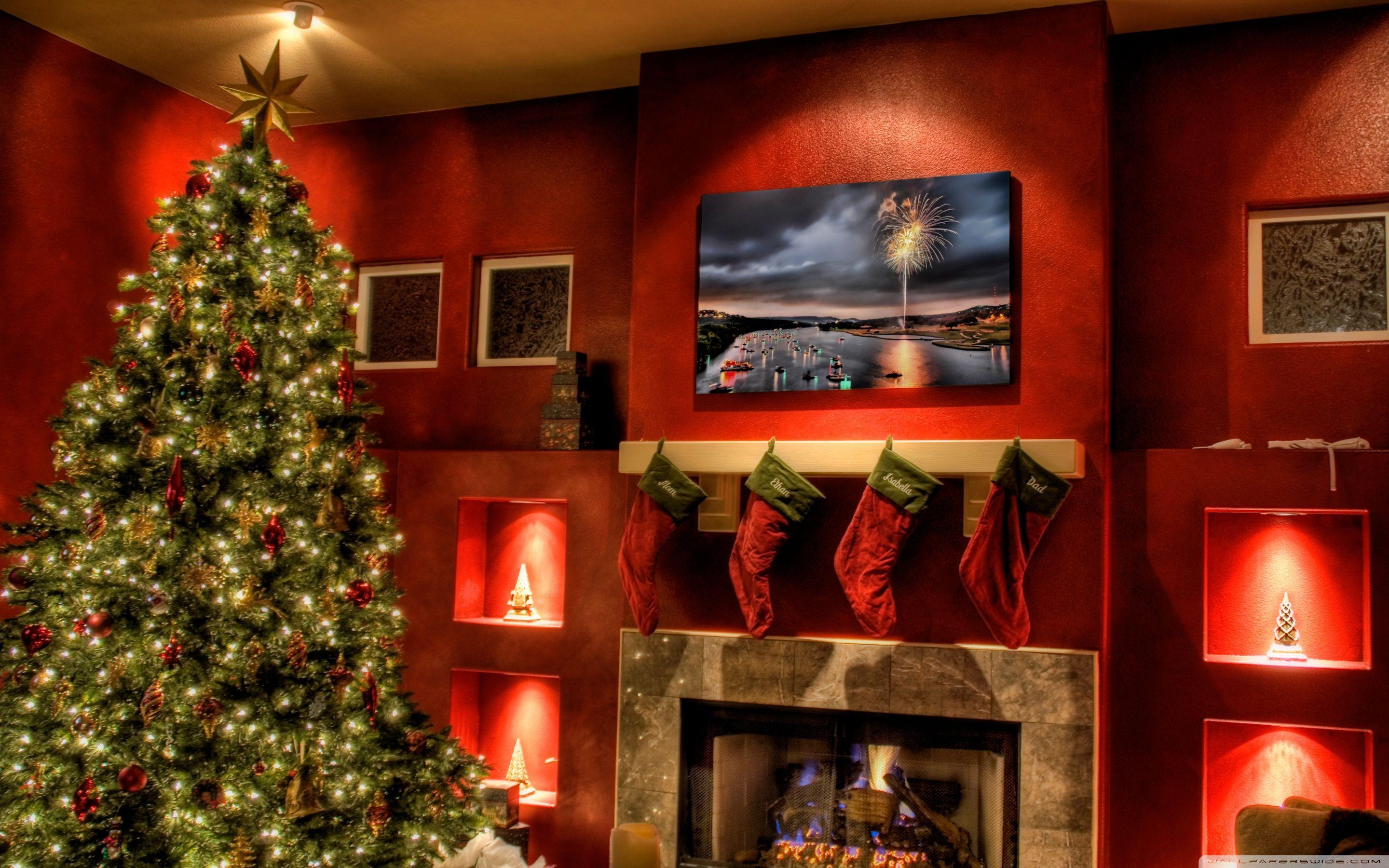 2880x1800 Merry HDR Christmas Ultra HD Desktop Background Wallpaper for 4K UHD TV : Tablet