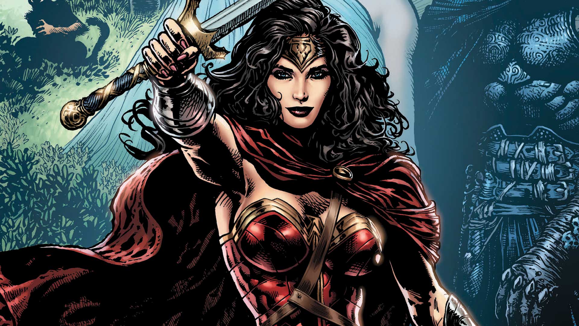 1920x1080 Hd Quality Wallpaper Comic Wonder Woman Rebirth