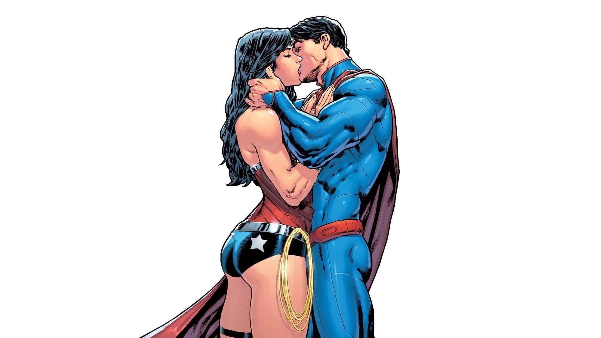 1920x1080 Superman Wonder Woman HD Wallpaper