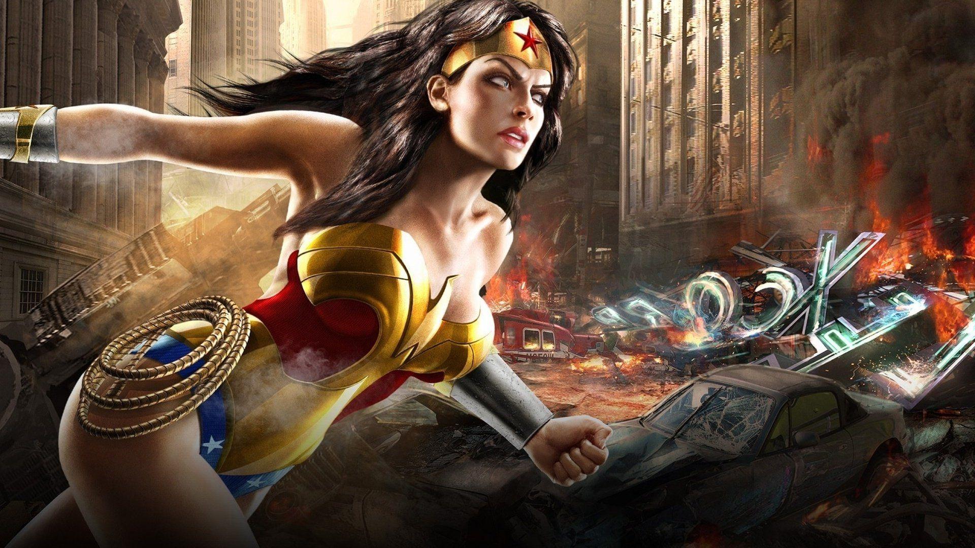 1920x1080 Wonder Woman Comic Wallpaper & Background Download