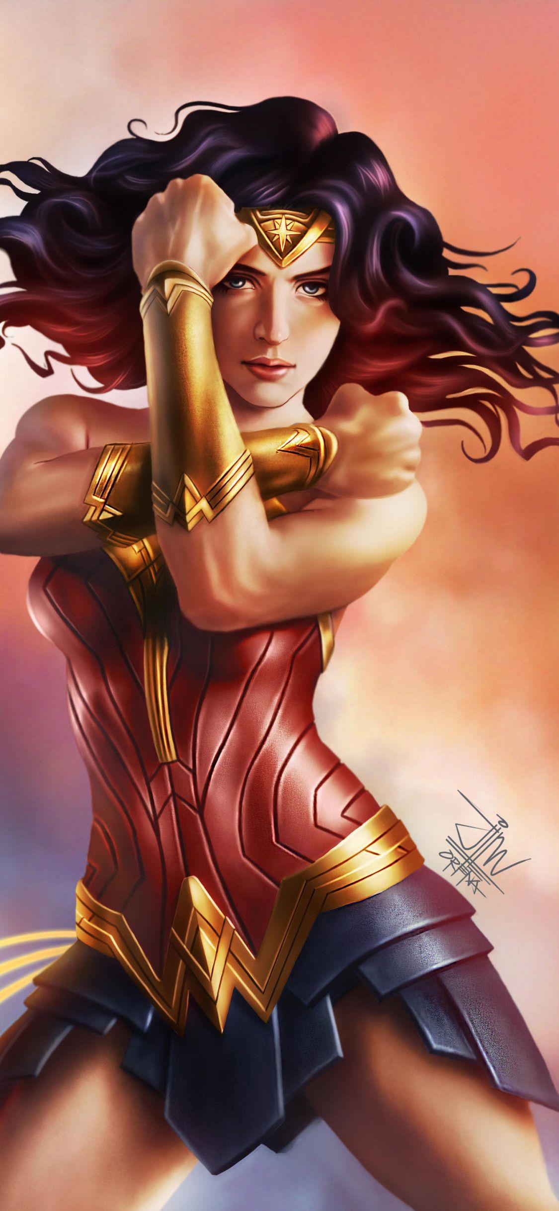 1125x2436 Wonder Woman DC Comic Art iPhone XS, iPhone iPhone X