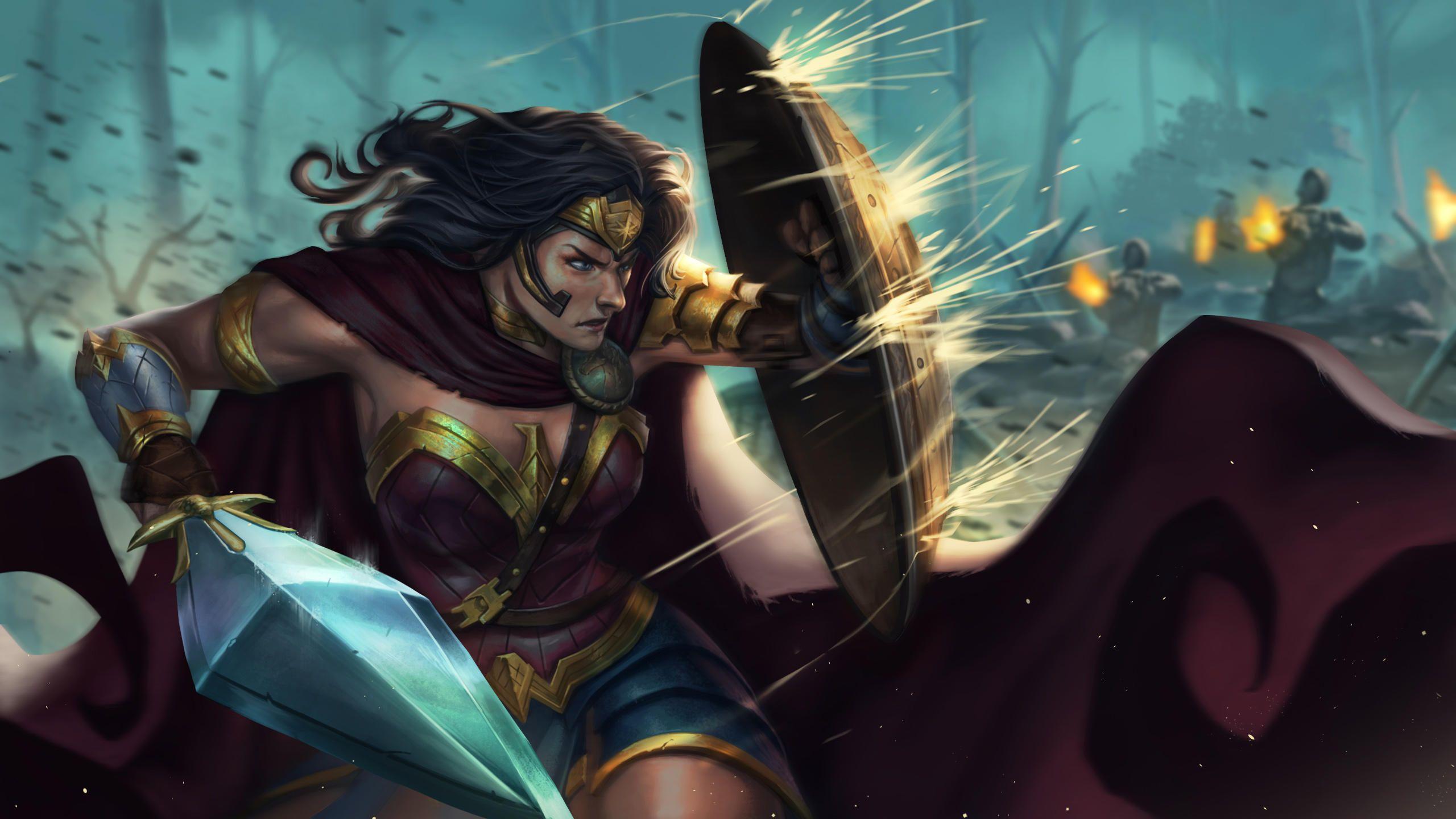 2560x1440 Wonder Woman Wallpaper. HD Wonder Woman Background