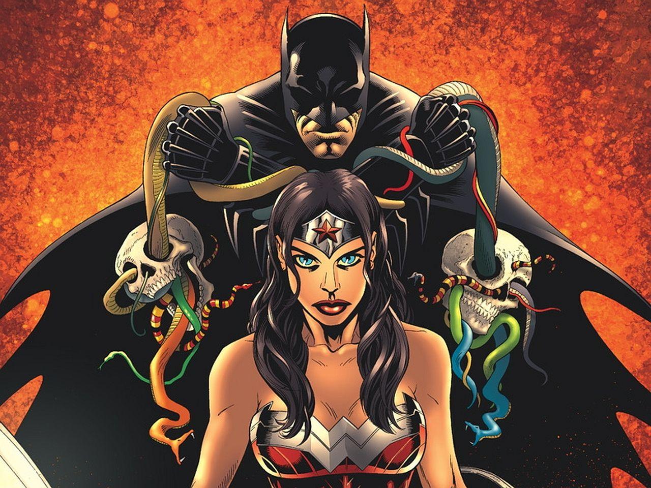 1280x960 Free download Comics Batman And Wonder Woman Wonder Woman Batman