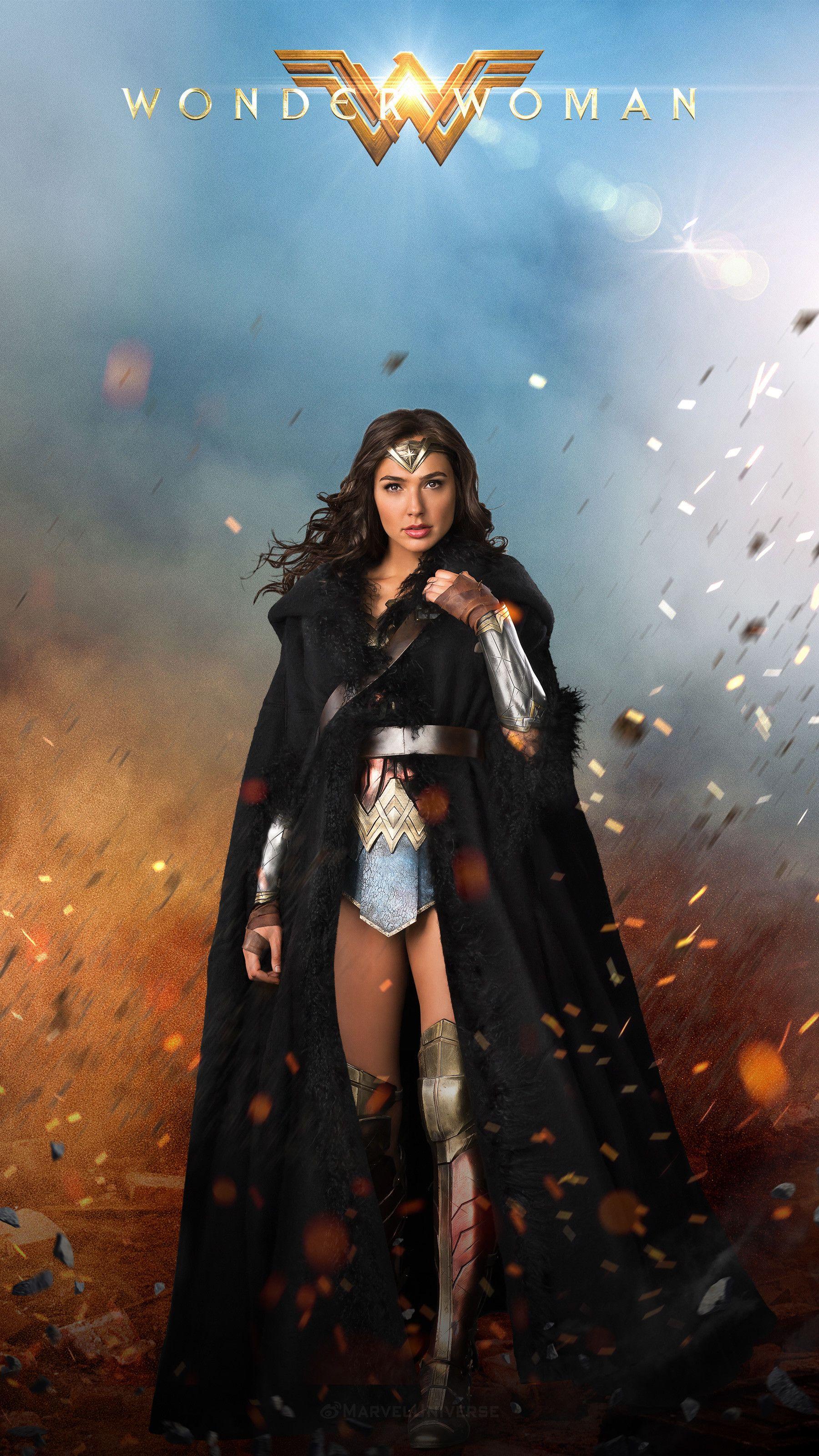 1800x3200 Wonder Woman Wallpaper