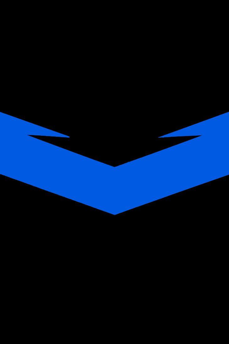 730x1095 Nightwing Symbol Wallpaper iPhone Wallpaper