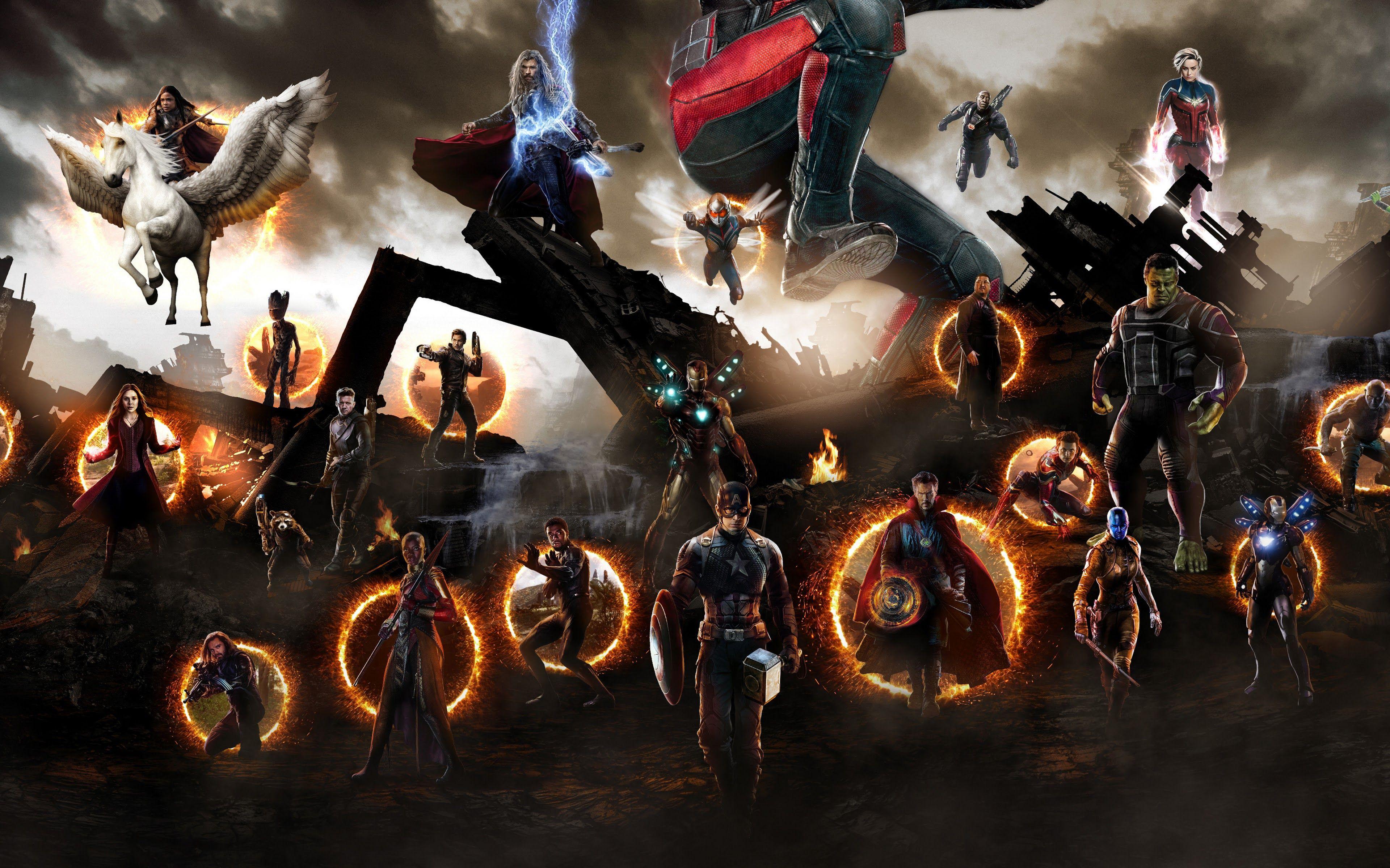 3840x2400 Avengers: Endgame Final Battle 4K Wallpaper