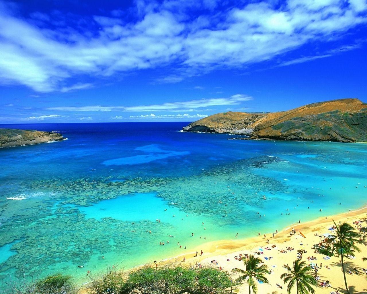1280x1024 Free download Beach Wallpaper Sea Picture Desktop Background