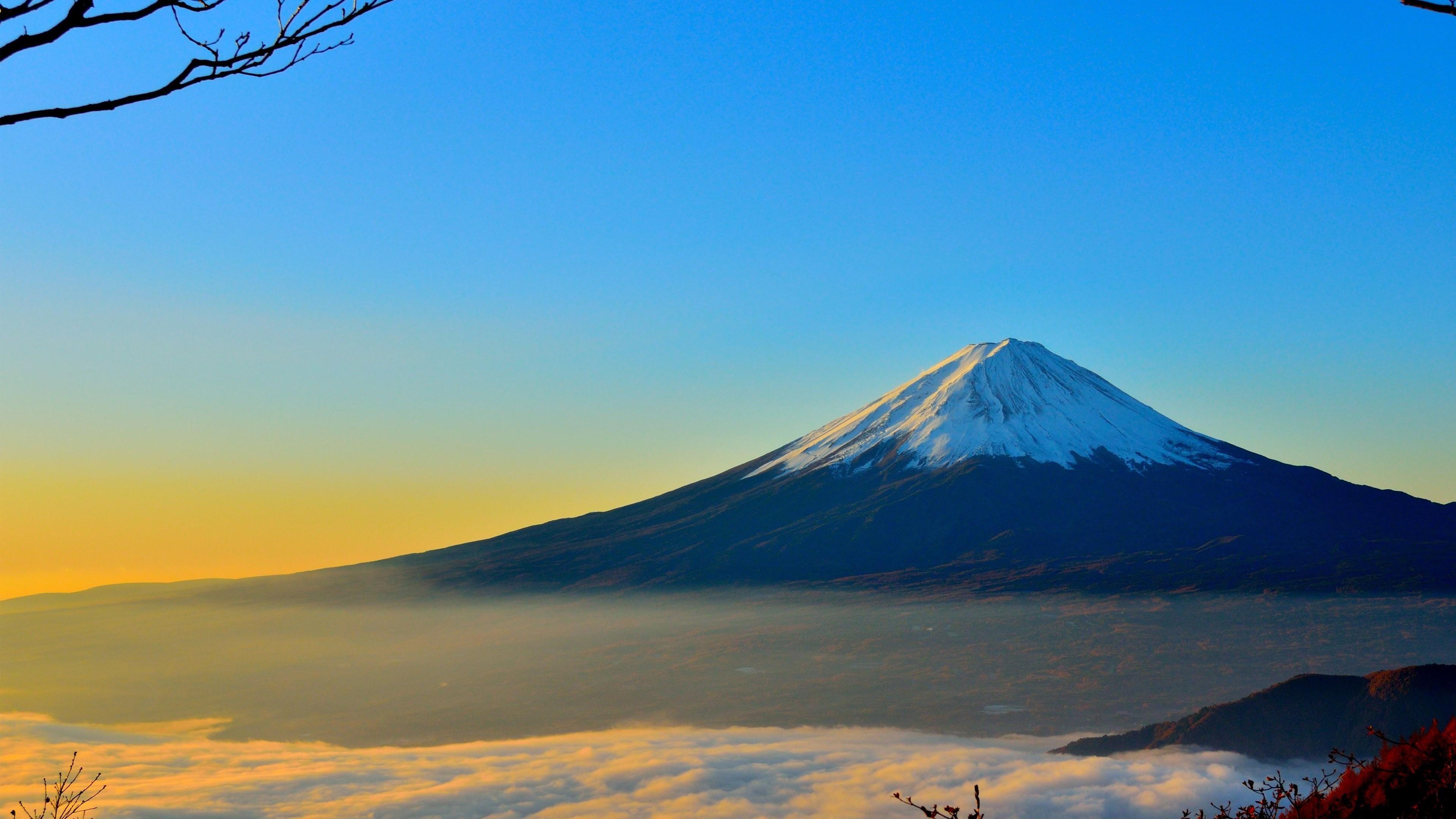 3840x2160 Mt Fuji Wallpaper