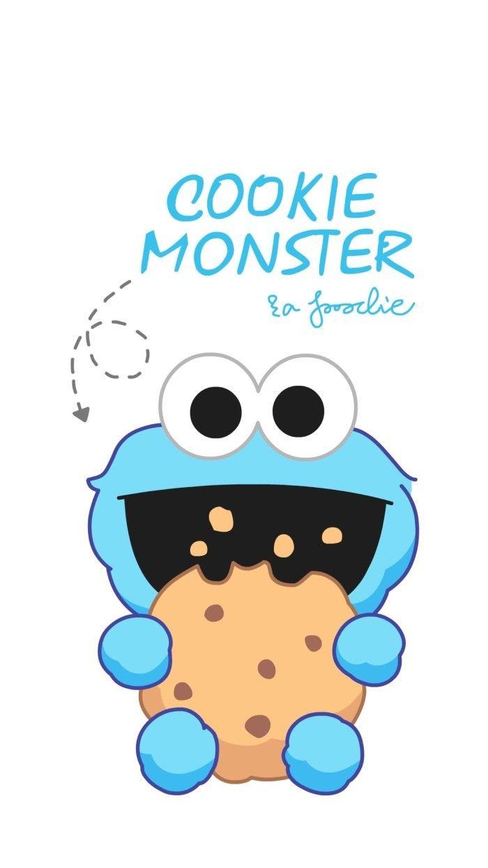 700x1244 Hình nền của Cookie Monster