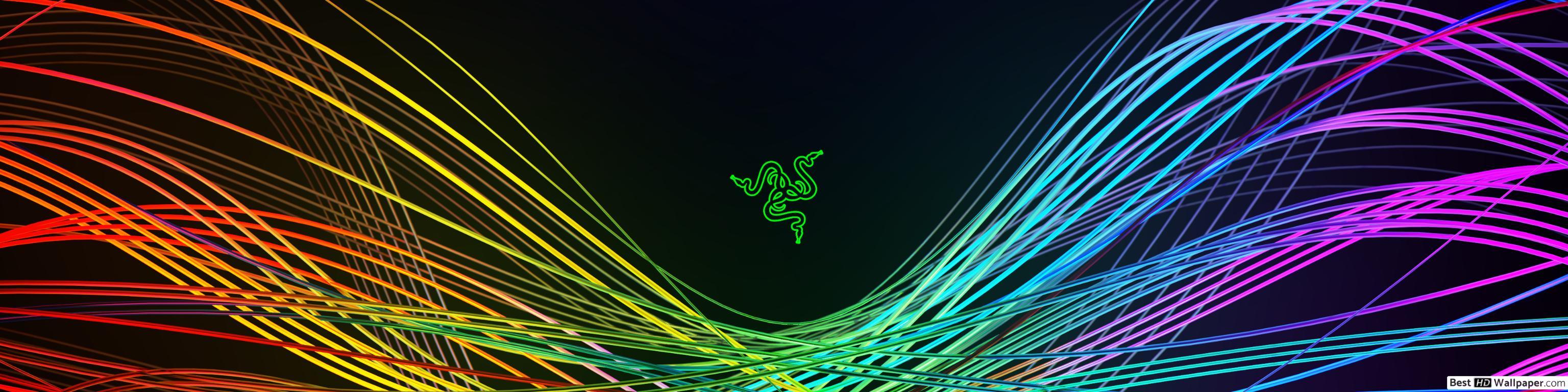3072x768 Technology Razer HD wallpaper download
