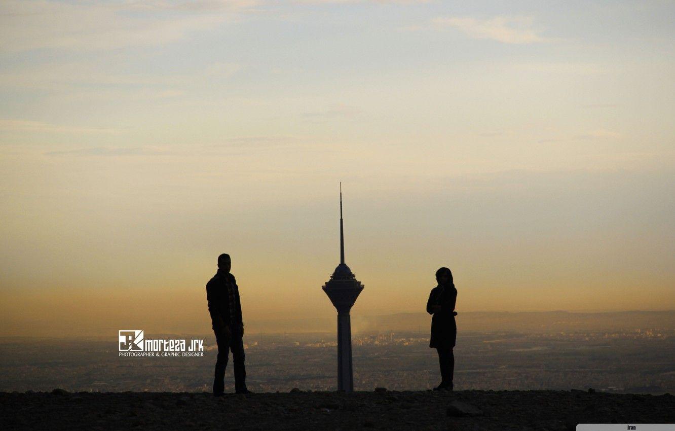 1332x850 Wallpaper city, dark, tower, sunset, view, capital, persia, boy