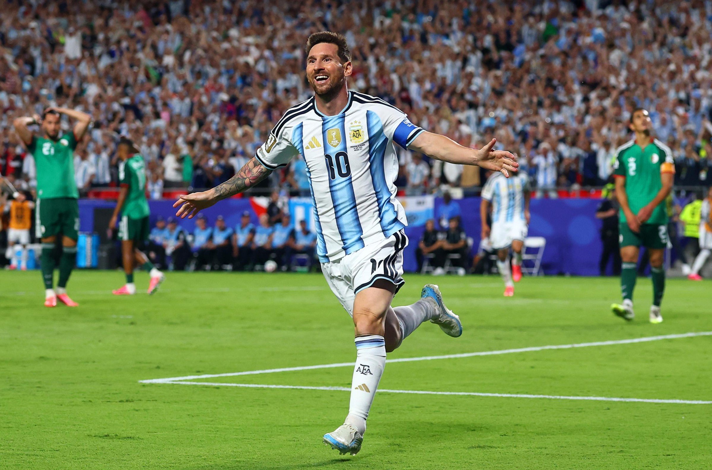 2400x1584 Argentina 3 0 Algeria, World Cup 2026: Lionel Messi Makes History With Hat Trick In Group J Opener