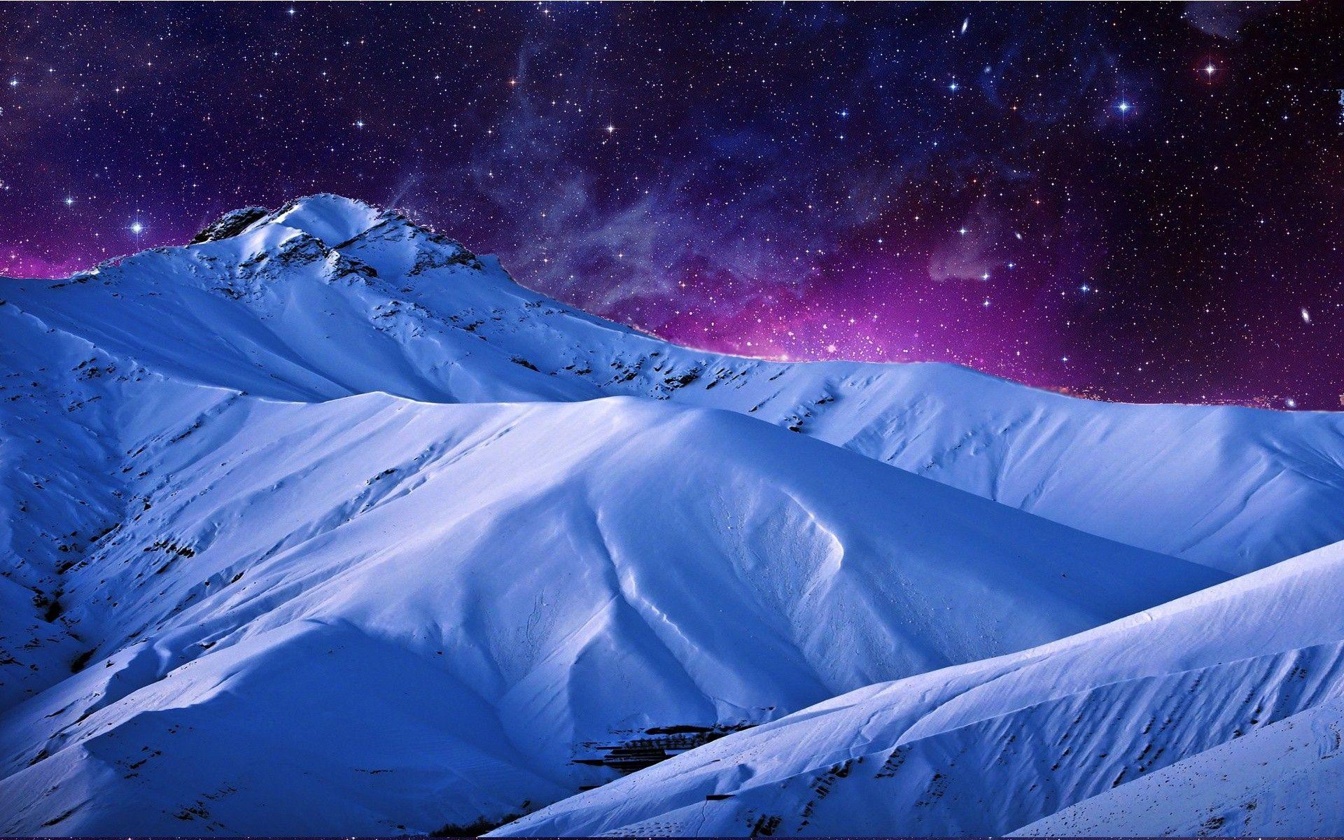 1920x1200 Night Mountain Wallpaper For Android Desktop Wallpaper HD 4k High
