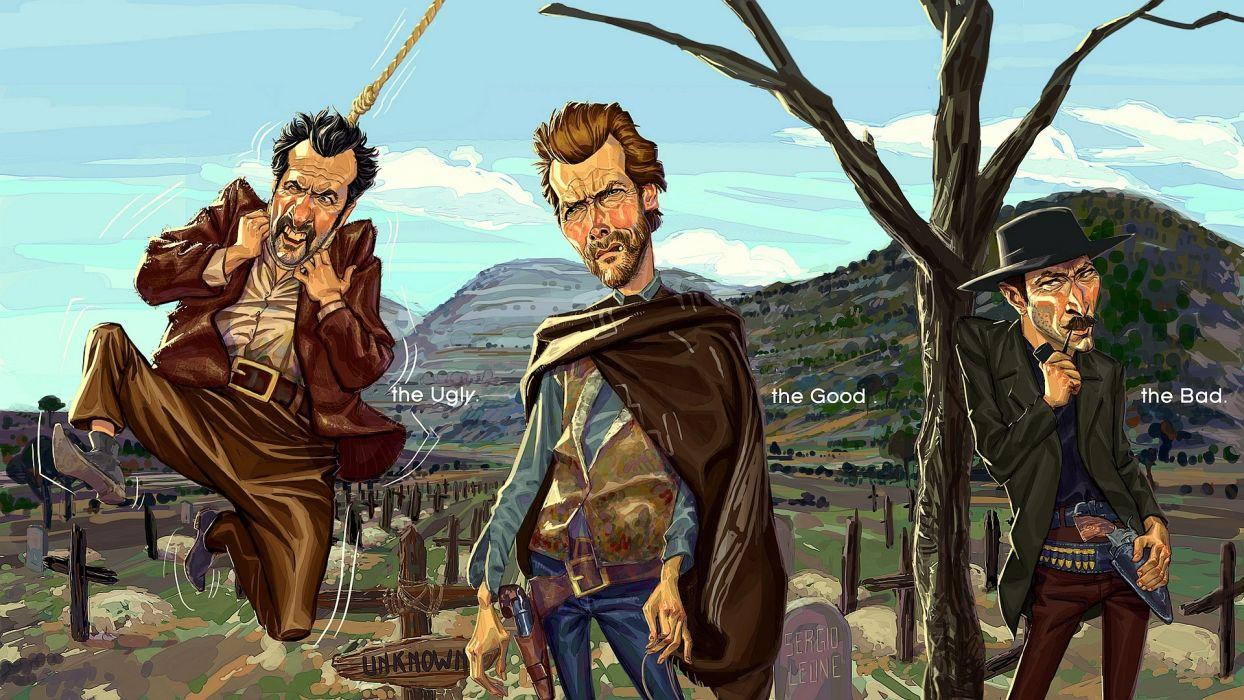 1244x700 Good bad ugly western movie clint eastwood 1goodbu wallpaper