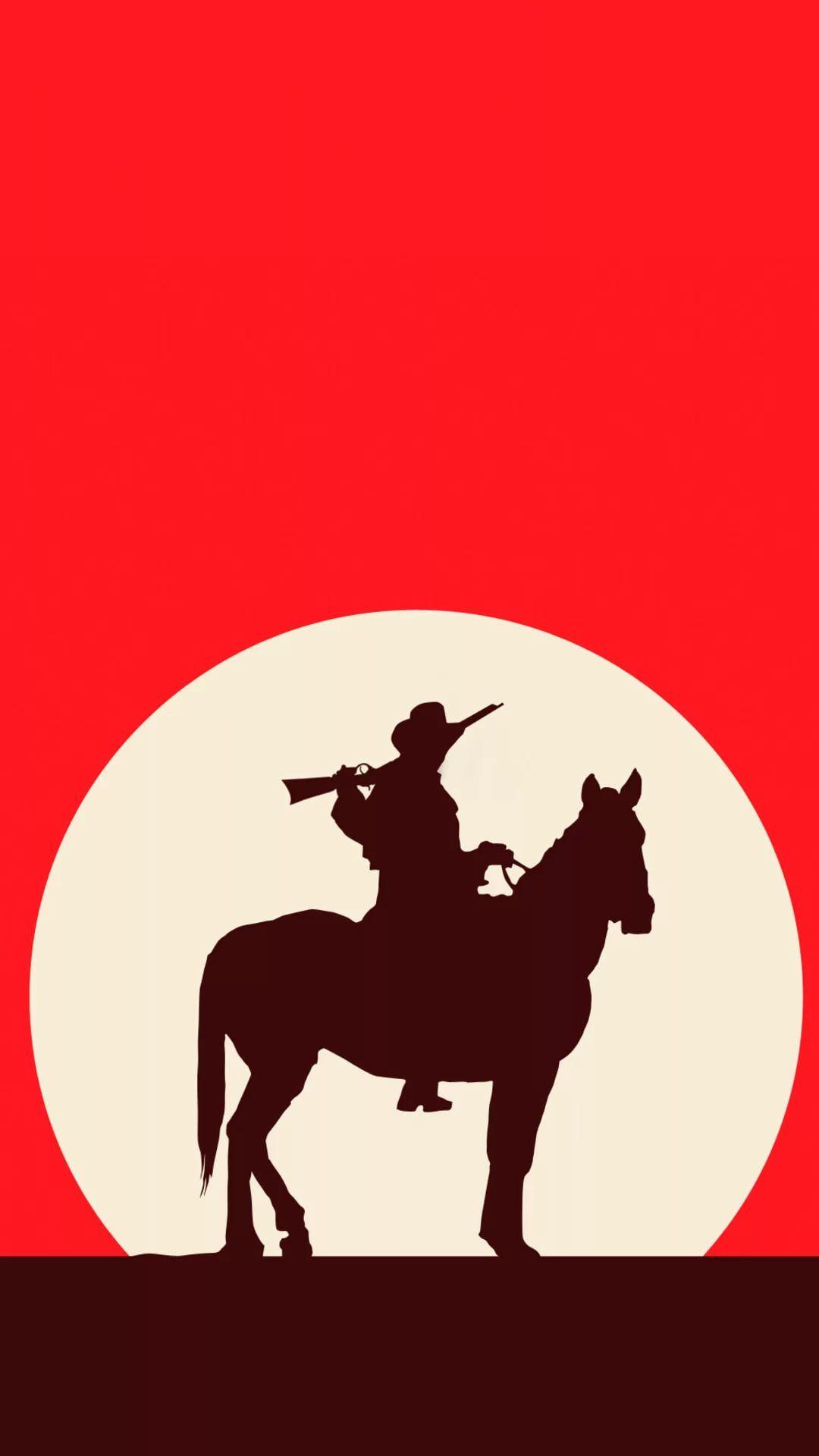 1080x1920 Western Cowboys iPhone Wallpaper
