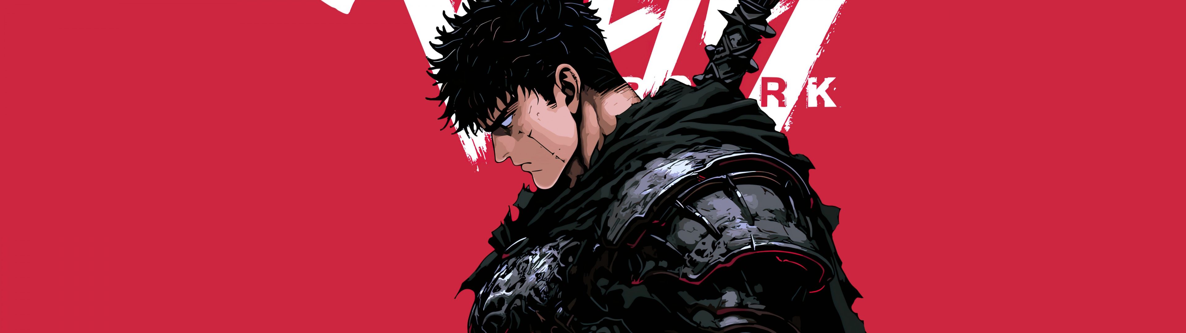 3840x1080 Guts Wallpaper 4K, 5K, Berserk, Dragon Slayer