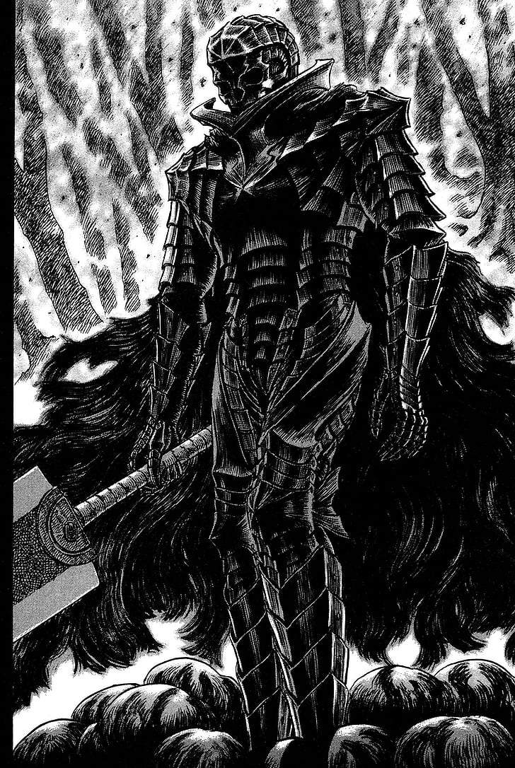 728x1086 HD wallpaper: Berserk, Berserk armor, Guts