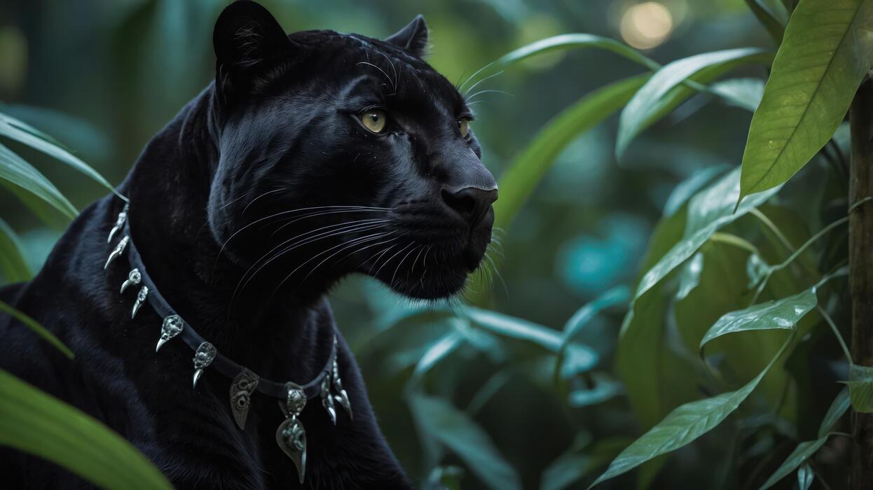 1246x700 Black Panther Necklace , Image and Background for Free Download