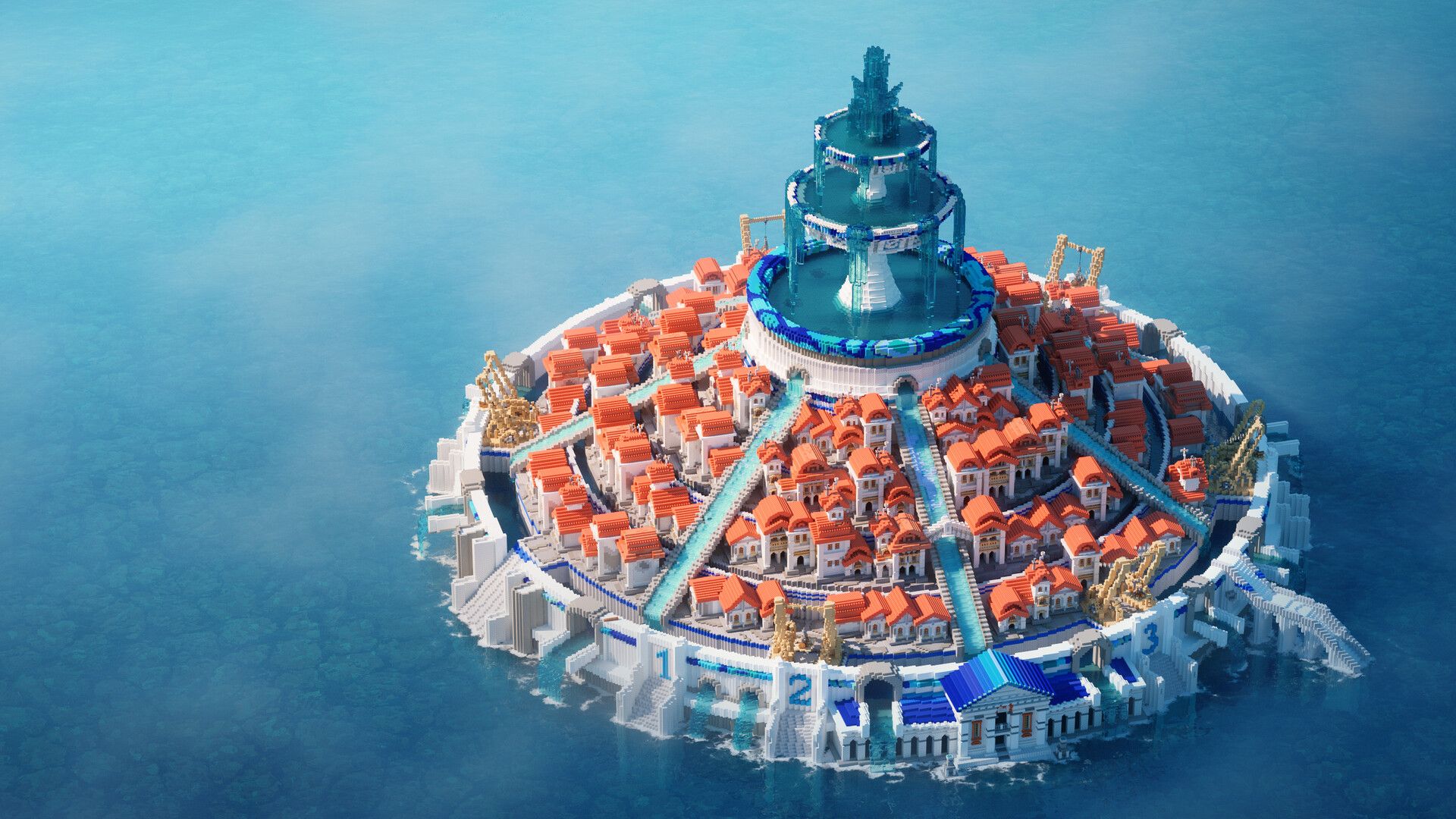 1920x1080 Egor Tomilov Seven Minecraft Render