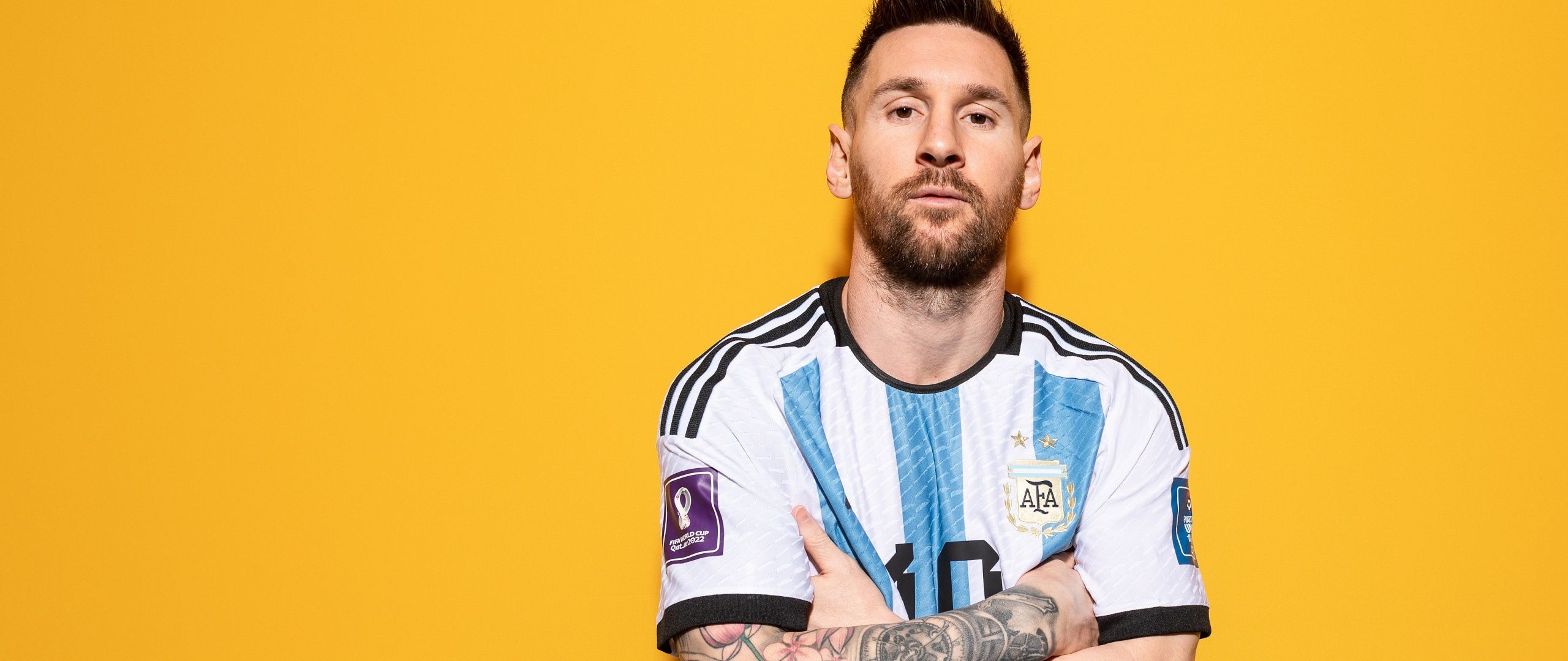 2560x1080 Lionel Messi Wallpaper 4K, Soccer Player, Football player