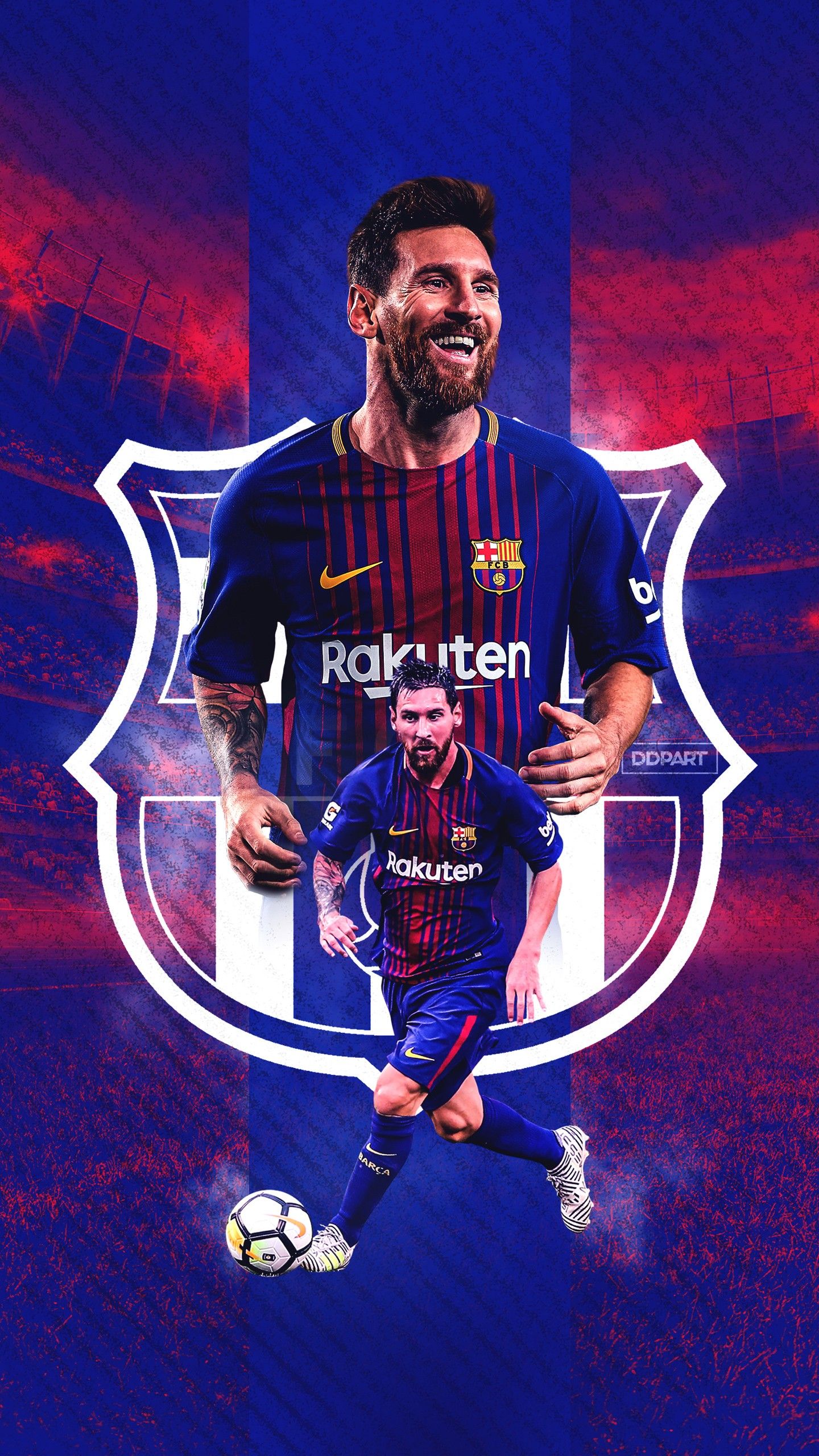 1440x2560 Lionel Messi Wallpaper
