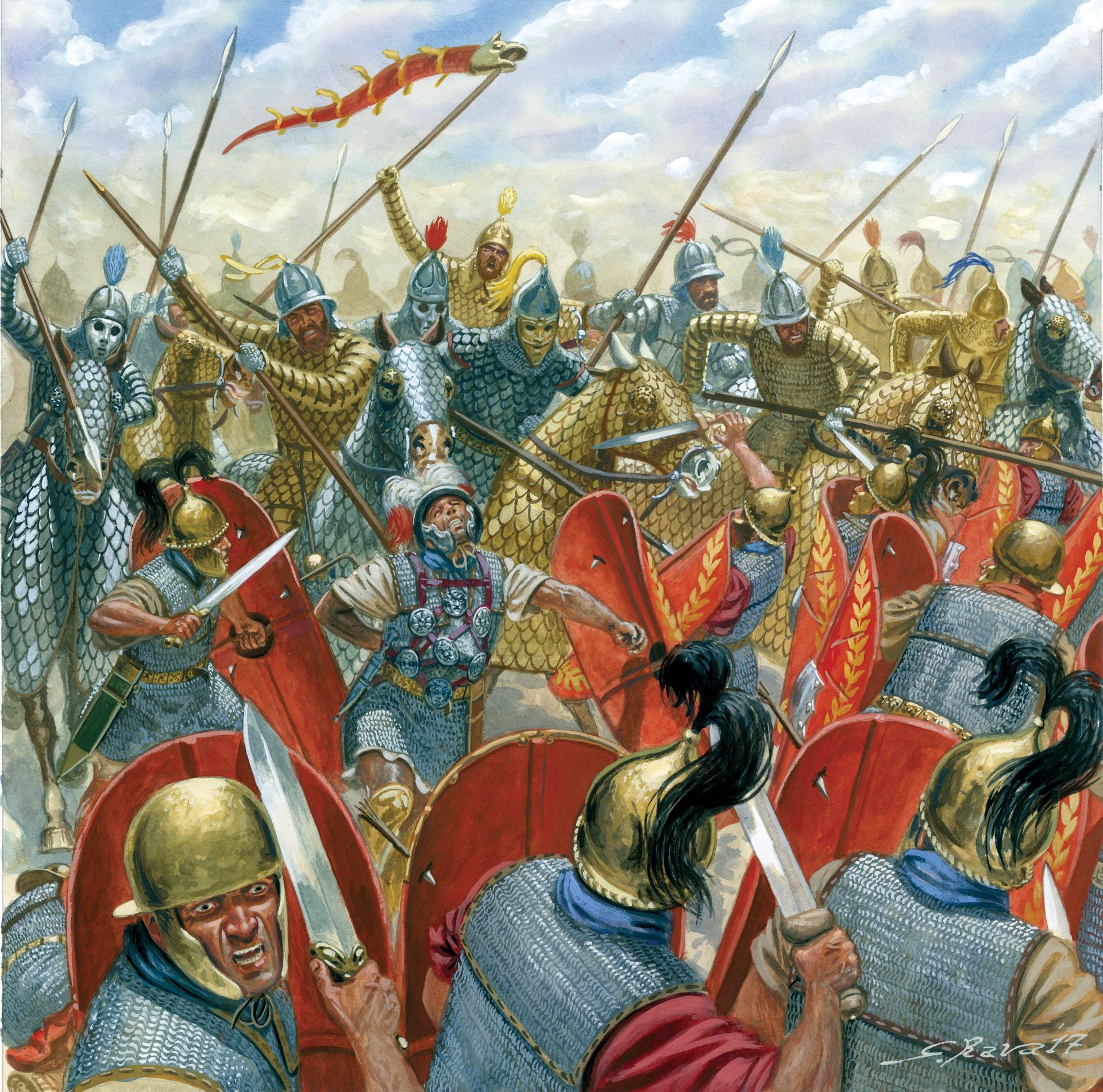 1920x1901 The Battle of Carrhae: Roman Disaster