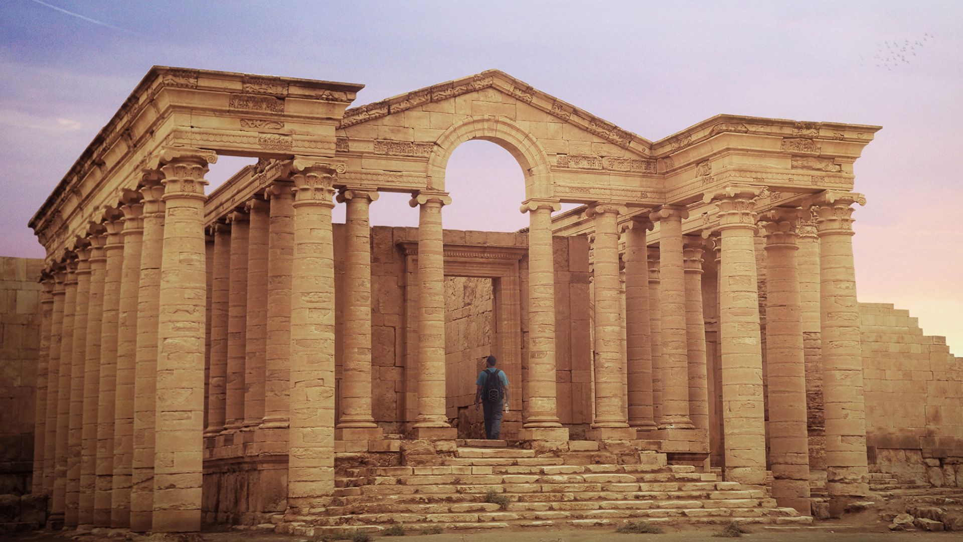 1920x1080 Current StateUntil Recently, Hatra Was The Best Preserved Ancient Parthian City. The Fortress Was Built Between