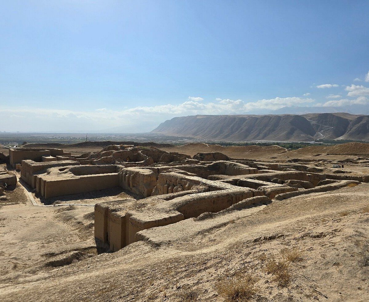 1200x983 Parthian Fortresses of Nisa, Ashgabat