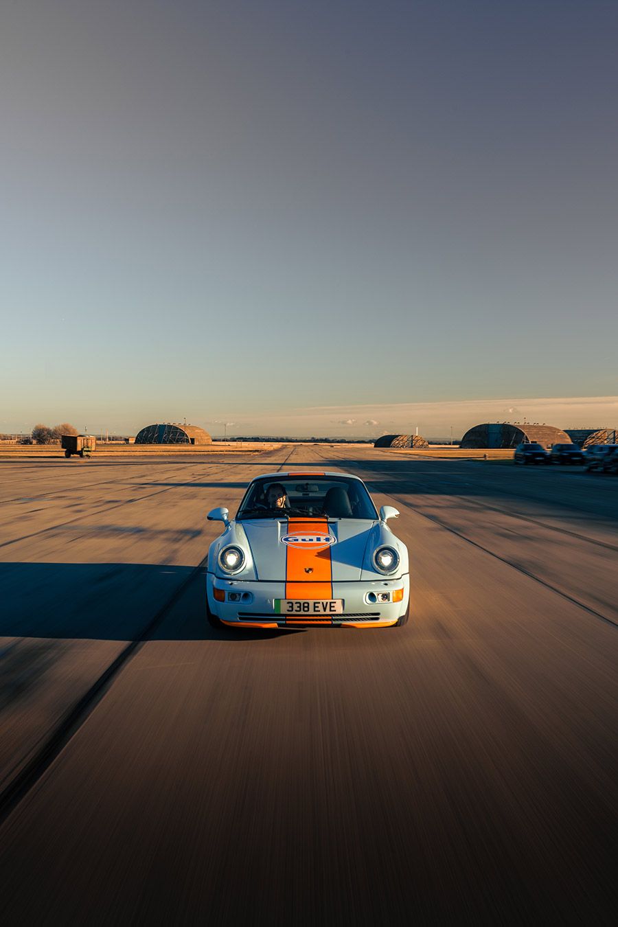 900x1350 Electric Gulf Porsche 911 Gulf Livery Restomod. Everrati™