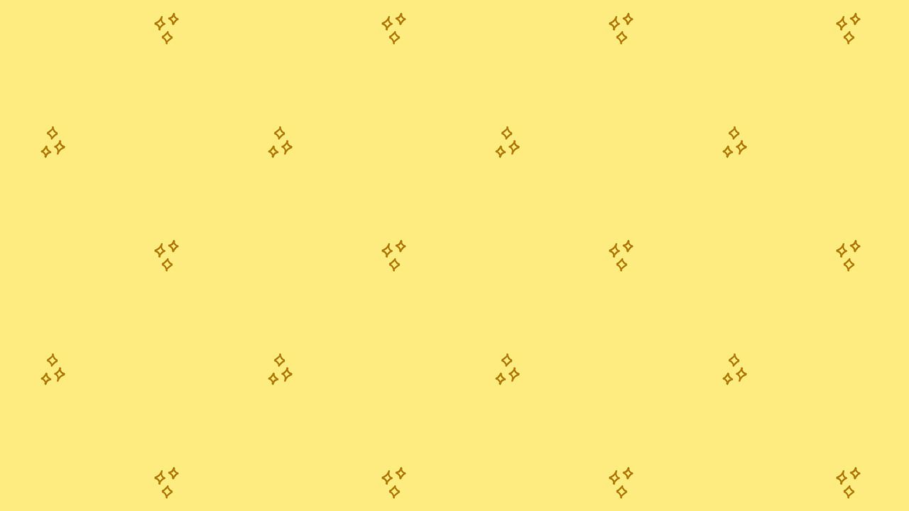 1280x720 Download Yellow Background Sparkle Doodles Yellow Wallpaper. Royalty Free Stock Illustration Image